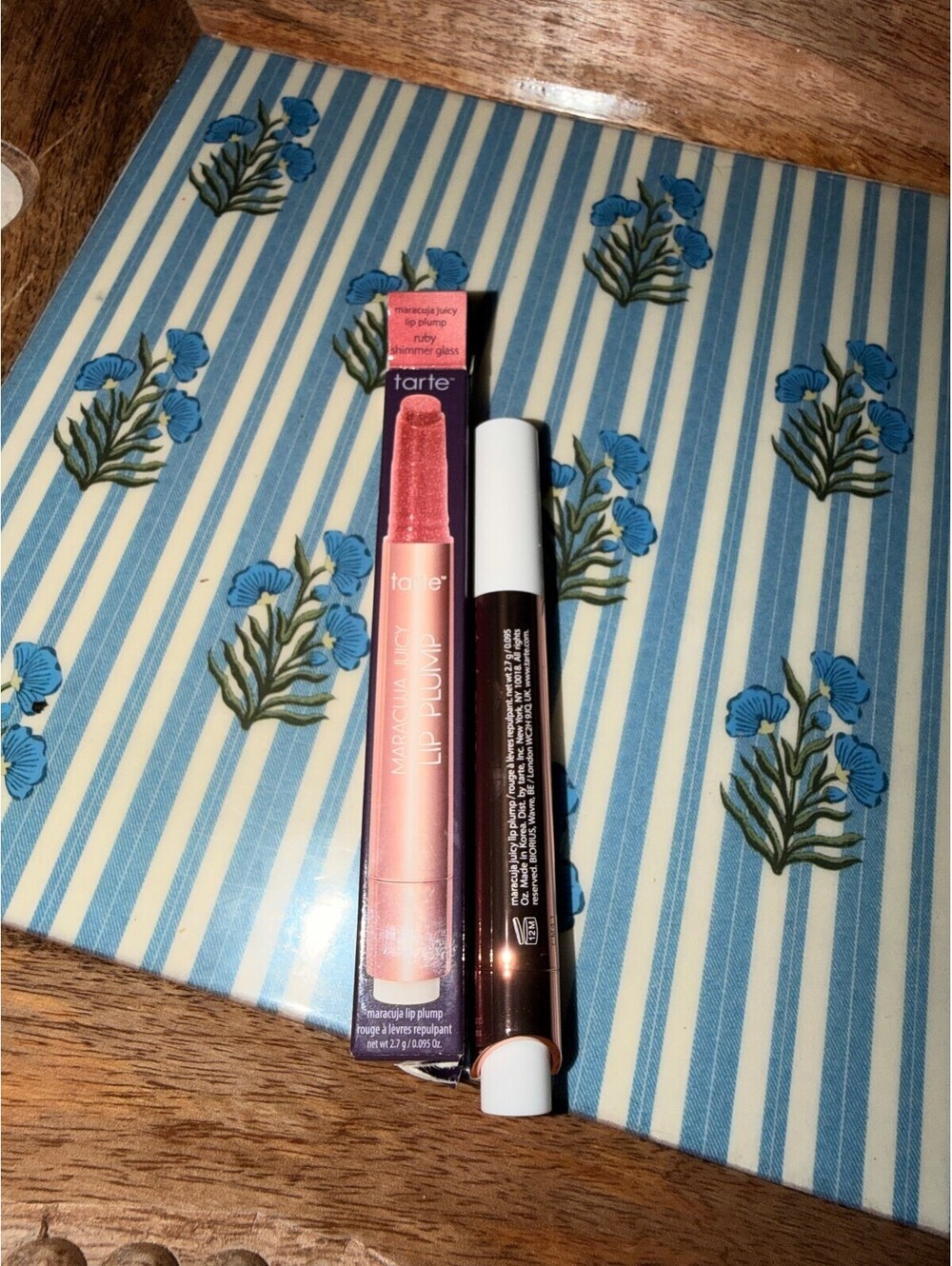 tarte Maracuja Juicy Lip Plump Glossy Lip Oil - New in Box